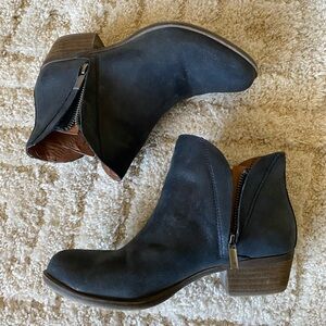Lucky Brand Black Ankle Booties